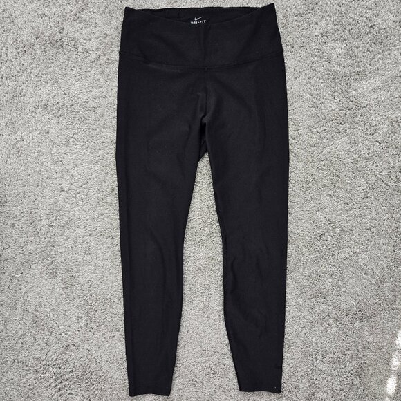 Nike Sculpt Training Tights Women’s Workout Black Gym Activewear Training L - Picture 1 of 11